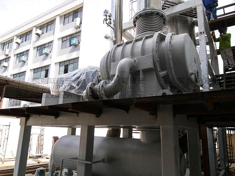 胡庆余堂MVR压缩机噪声治理前
